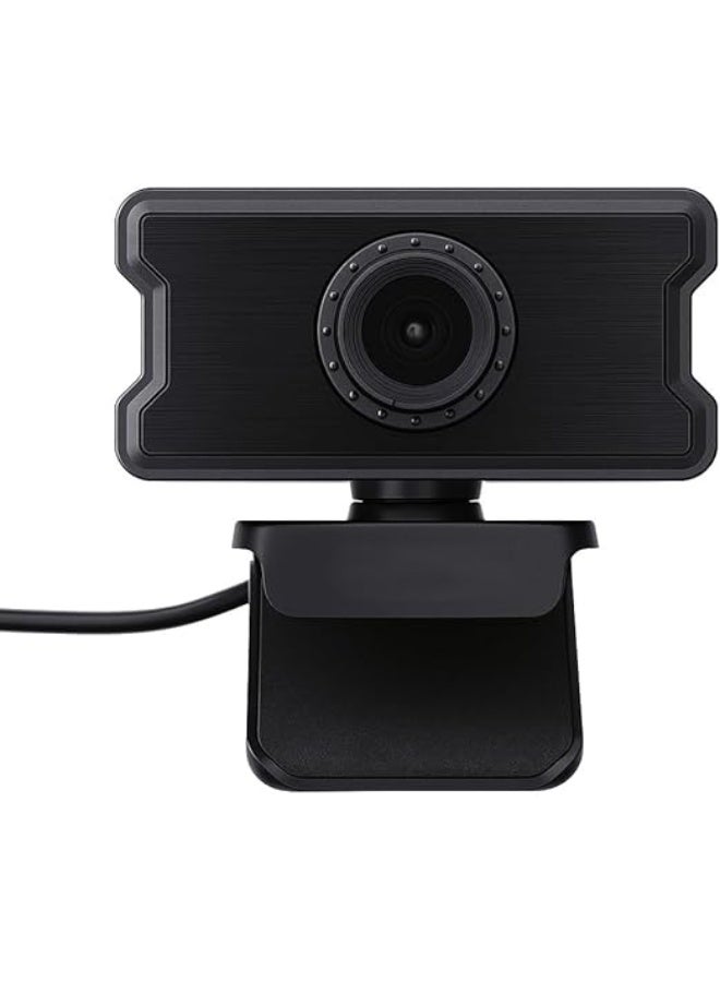 1080P HD Webcam with Built-in Digital Microphone – Manual Focus & Auto Color Correction – High-Quality Practical Camera for Conferencing & Daily Use - Image 1