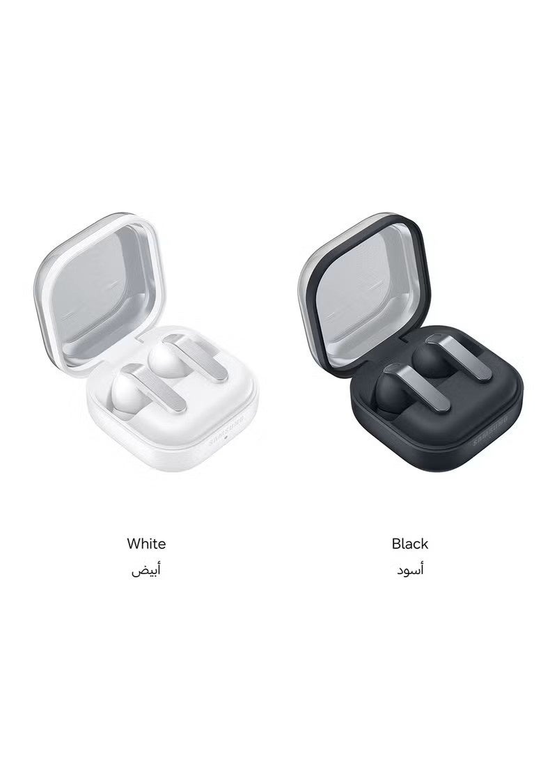 سامسونج Galaxy Buds4 Pro, Real Metal Blade, 2-way Speaker & Dual Amp, Enhanced ANC, Adaptive Noise Control, Seamless Connection Black Black - Image 2