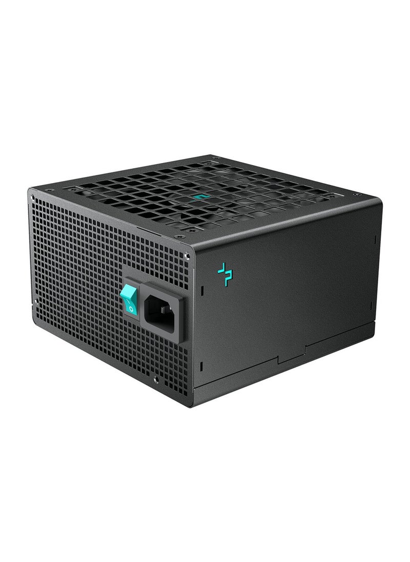 DEEPCOOL - PL750D 80 PLUS Bronze Non-Modular Power Supply, 750W Power, ATX12V V3.0, Hydro Bearing 120mm Fan, Chinese Electrolytic Capacitors, Active PFC + DC to DC, Black | R-PL750D-FC0B-UK - Image 1