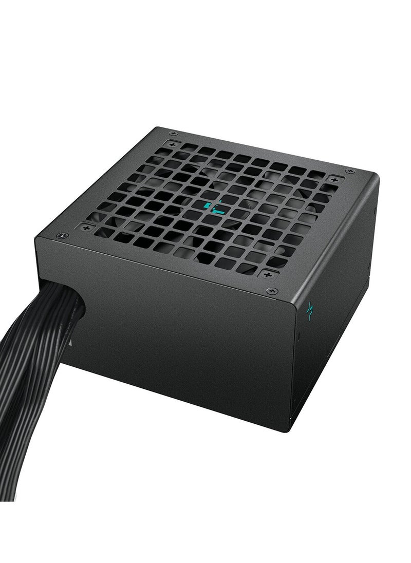 DEEPCOOL - PL750D 80 PLUS Bronze Non-Modular Power Supply, 750W Power, ATX12V V3.0, Hydro Bearing 120mm Fan, Chinese Electrolytic Capacitors, Active PFC + DC to DC, Black | R-PL750D-FC0B-UK - Image 1