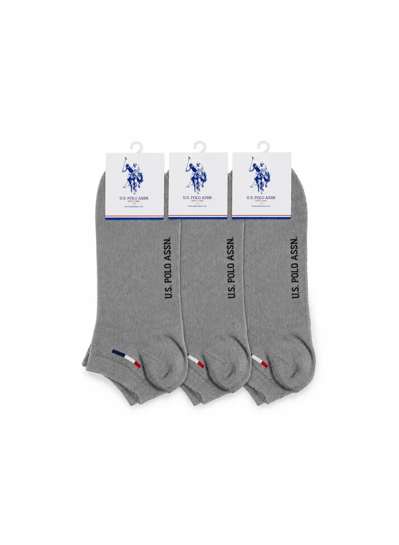 U.S. Polo Assn. U.S. Polo Assn. Mens Ankle Socks Grey
