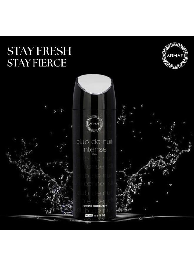 Armaf Club De Nuit Intense for Men Parfume Bodyspray Spray, 6.8 Ounce / 200 ml  - Image 4