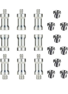 1/4 to 3/8 Tripod Screw Adapter - Standard Tripod Mount Reducer Nut for Camera Tripods, Threaded Camera Screw for Enhanced Compatibility and Stability.
