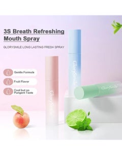 GlorySmile Muti Effect Fresh Oral Spray Oral Breath Spray Fresh Mouth Spray Bad Breath Freshener Spray Oral Odor Halitosis Spray Remove Bad Breath Mouthwash Lime 17ml  - Image 3