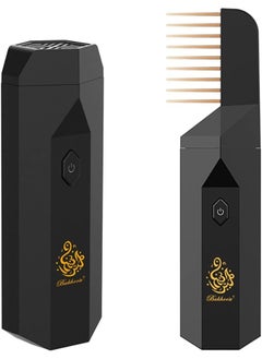 Bukhoon Electronic Hair Vaporizer With Hair Comb Head Black  - Image 2