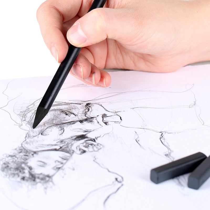 EzLife Sketch Kit 35 Pieces Professional Drawing Pencils Sketching Kit Drawing Kit Shading Pencils Sketch Pencils Set for Artists - Image 5