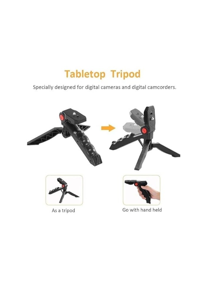 VASMR Video Making Kit 1year Warranty Support with iPhone/Android with Bluetooth Remote+Mic+Mini Tripod Stand+LED Light & Phone Holder Clip for Making Videos+Recording YouTube Videos, Podcasting  - Image 5