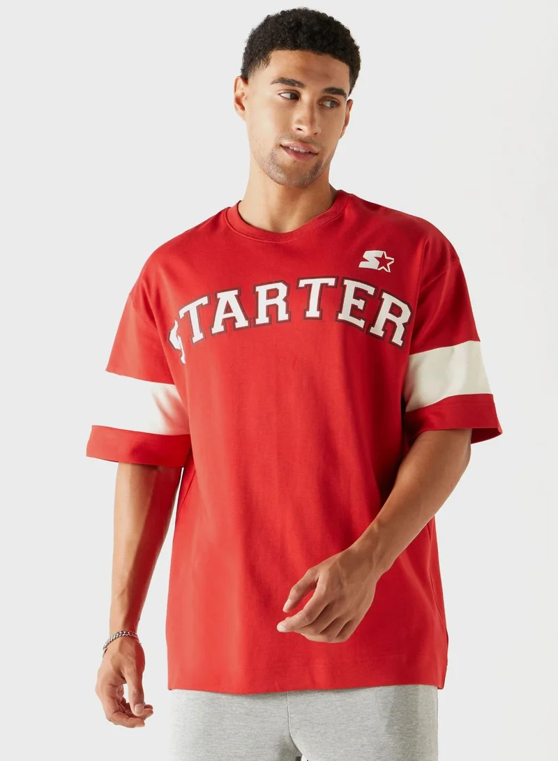 STARTER Logo Crew Neck T-Shirt