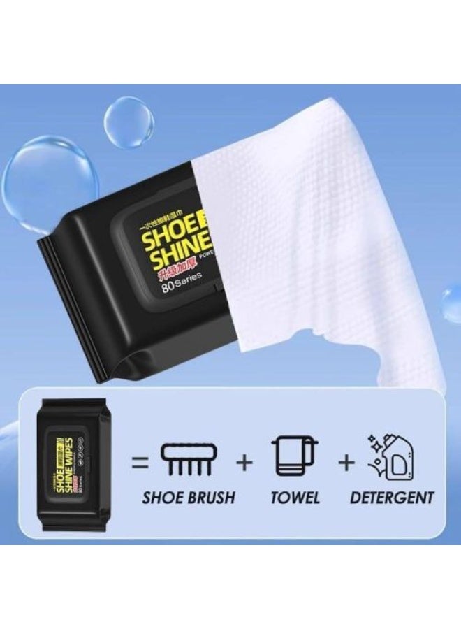 Shoe Shine Wipes Quick Cleaning Wet Wipes - Image 4