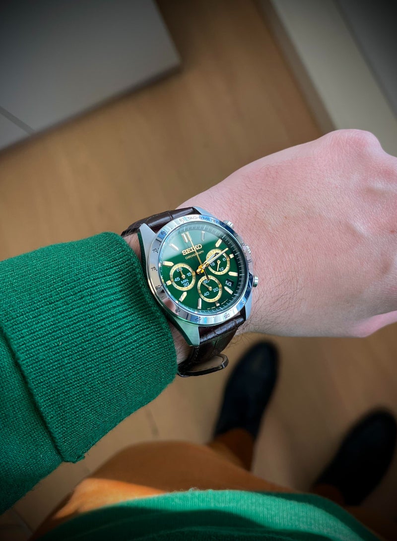 سيكو SEIKO Spirit Quartz Chronograph SBTR017 - Image 3