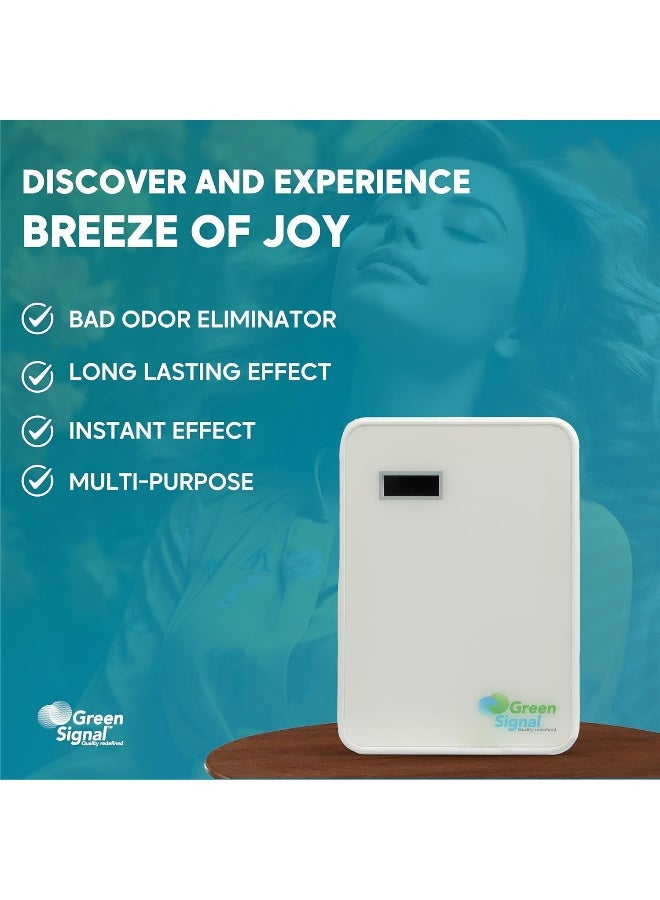 Green Signal Smart Aroma Diffuser | Essential Oil & Fragrance Machine | Wall/Tabletop/HVAC Mount | App-Controlled Scent Diffuser  - Image 5
