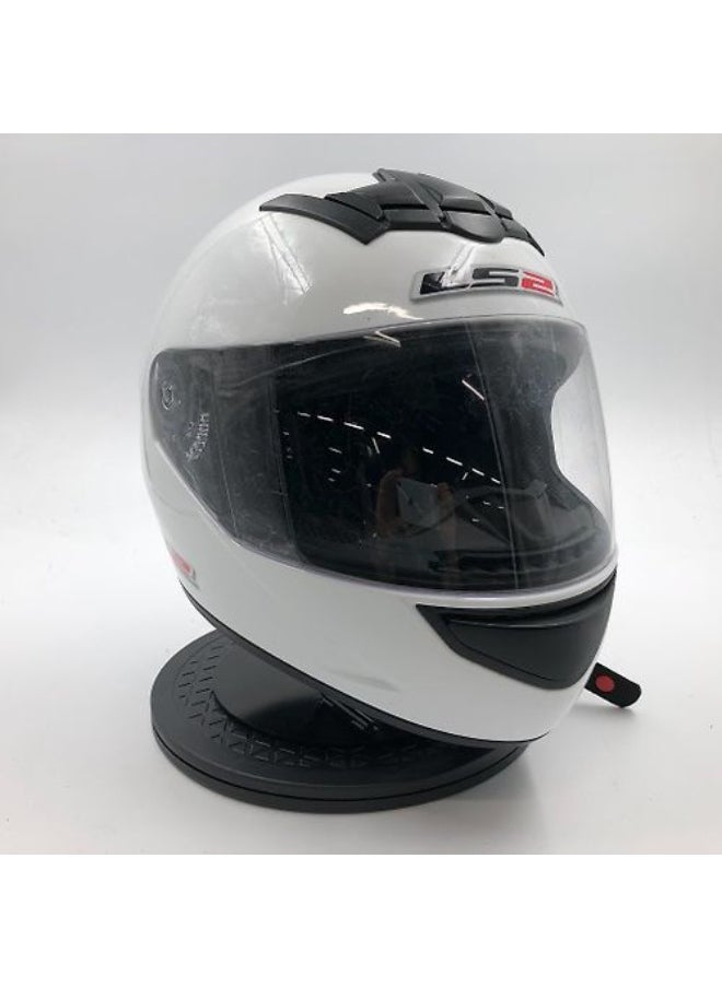 LS2 HELMETS Blast Full Face Motorcycle Helmet – Pearl White Lightweight, ECE Certified, Aerodynamic, Anti-Scratch Visor, for Men & Women Riders - Size Medium  - Image 3