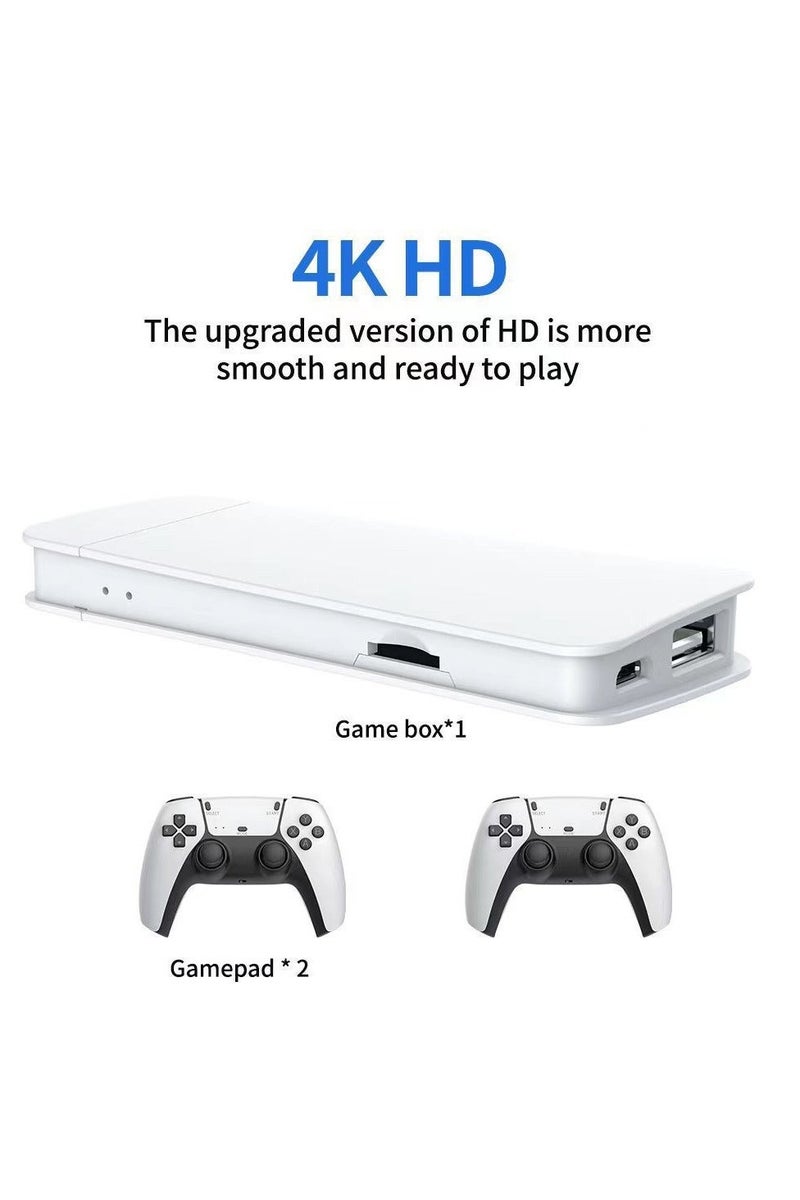 M15 ريترو مزدوج لاسلكي كونسول الألعاب 2.4G HDMI HD المحمول  20,000+ ألعاب كلاسيكية  4K Ultra HD Output  اللاسلكي مزدوج اللاعب  المحمول Plug-and-Play - Image 5
