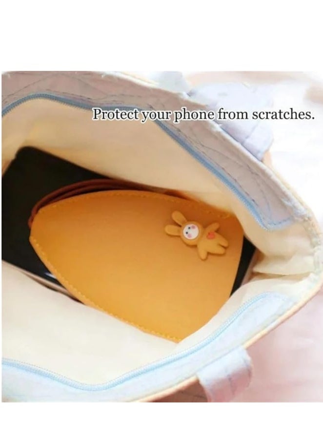 Plan A - Large Capacity Leather Key Case - Practical and Stylish Design, Fits 5-8 Keys, Durable Lanyard and Cute Decoration, Perfect for Commuting and Daily Organization - Image 1