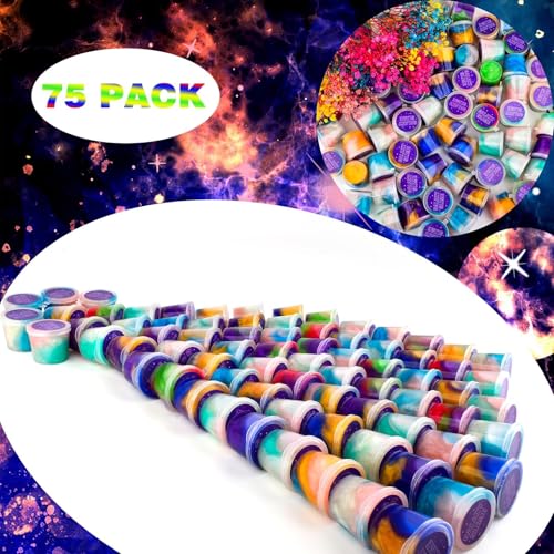 WUJYLY Galaxy Slime Party Favors with 75 Pack Mini Slime kitValentines Slime Kit for Classroom Prizes Christmas Stocking Stuffers Goodie Bag Stuffers for Kids Boys Girls - Image 5