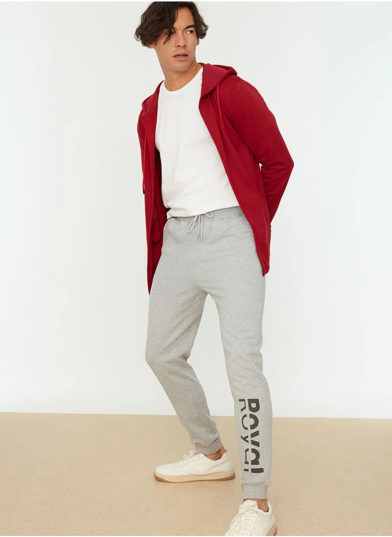 trendyol Royal Cuffed Sweatpants