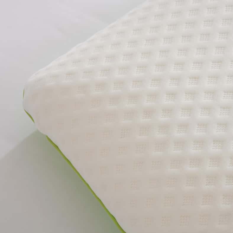 Pan Home Aloe Vera Infused Memory Foam Pillow 40x60x13cm - Green - Image 2