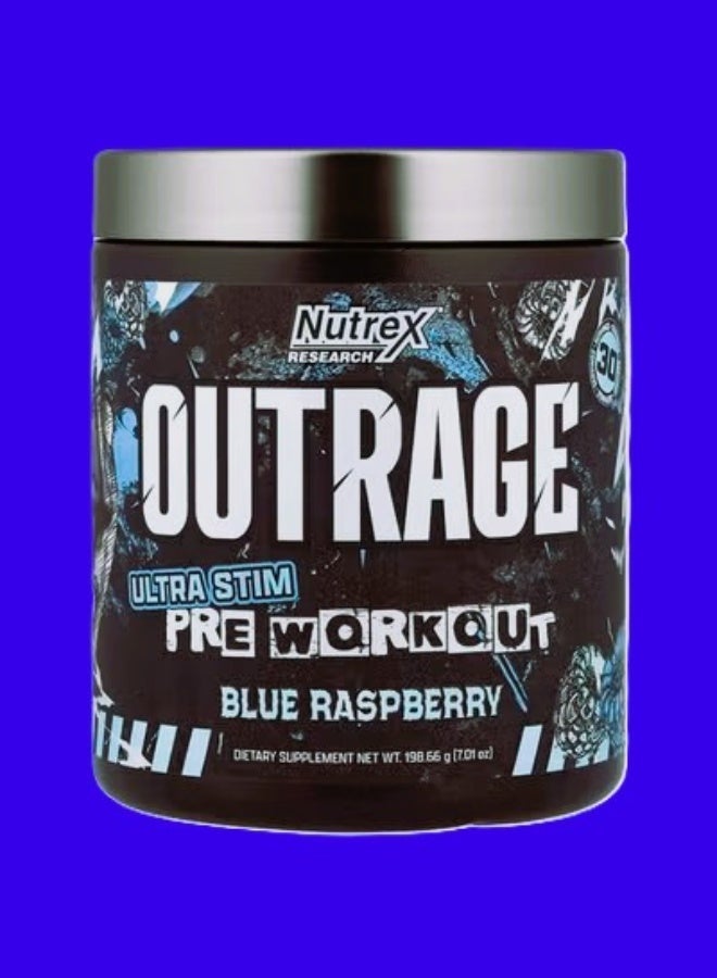 نورتكس ريسيرش نوتريكس ريزيرتش، أوتريدج، ألترا ستيم بري وورك آوت، توت أزرق، 198.66 جرام (7.01 أونصات) - Image 1