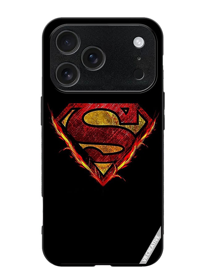 VR CREATIVE Protective Case Cover For Apple iPhone 17 Pro Max Superman Design Multicolour