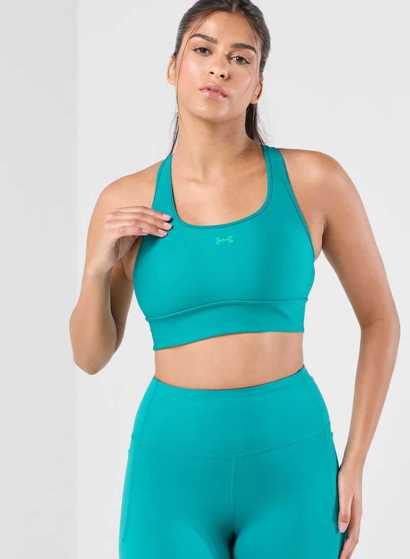 UNDER ARMOUR Logo Crossback Longline Bra