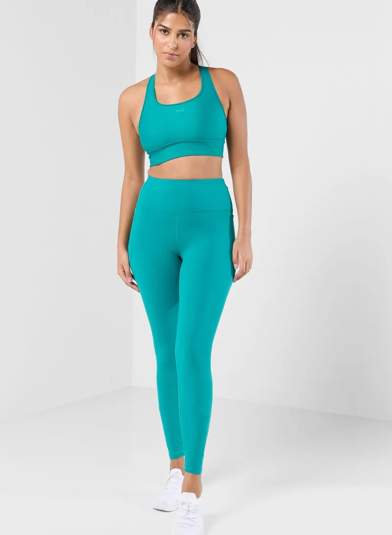 UNDER ARMOUR Logo Crossback Longline Bra