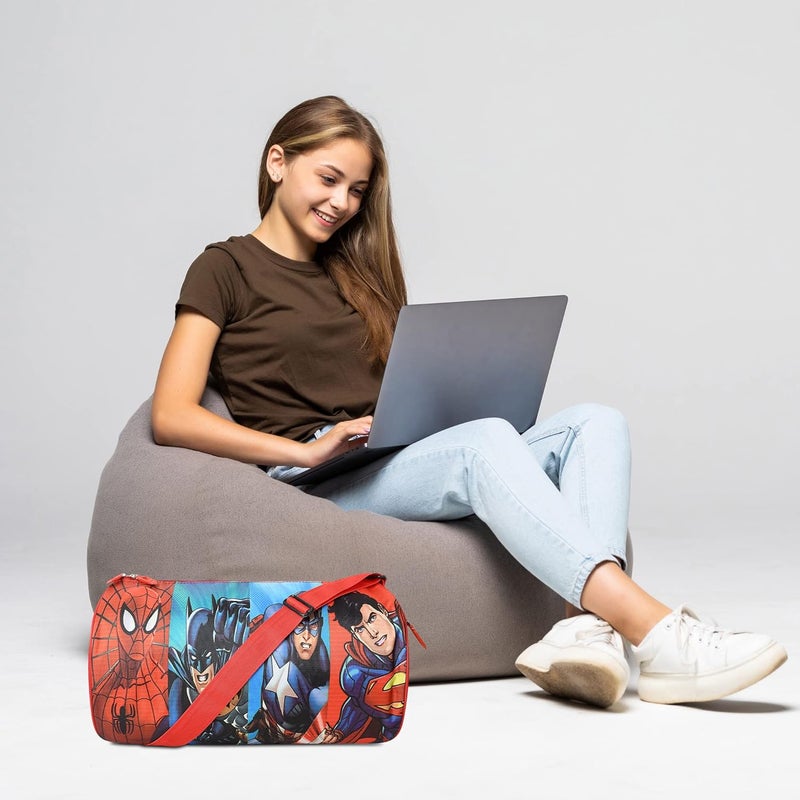 Stylbase Multicolor Polyester Kids Duffle Travel Bag for Travelling Gym, Dance, Swimming, Picnic, Sports, Traveling Bag for Boys & Girls Duffle Bag - Image 2