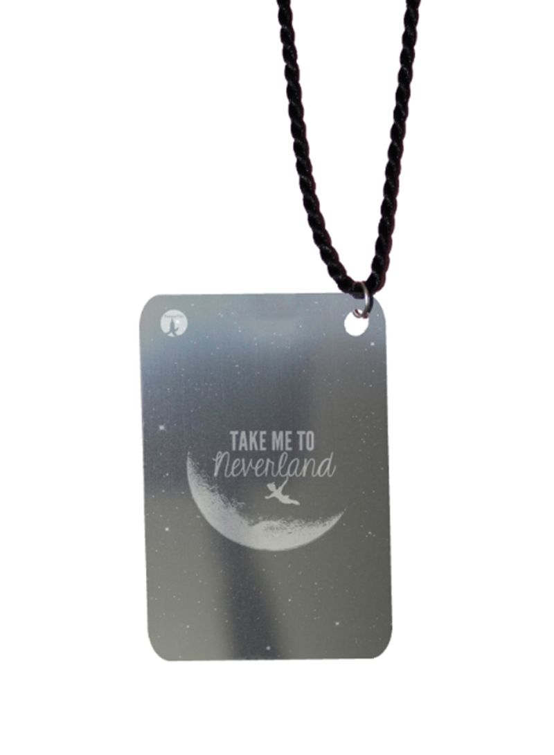 RKN English Phrases Printed Car Mirror Pendant - Image 1