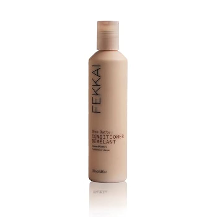 FEKKAI Shea Butter Conditioner - 8.5 oz - Moisturizes & Hydrates - Reduces Frizz by 61% Up to 12H - Free of Sulfates, Parabens, Phthalates - Vegan, Cruelty-Free - Image 1
