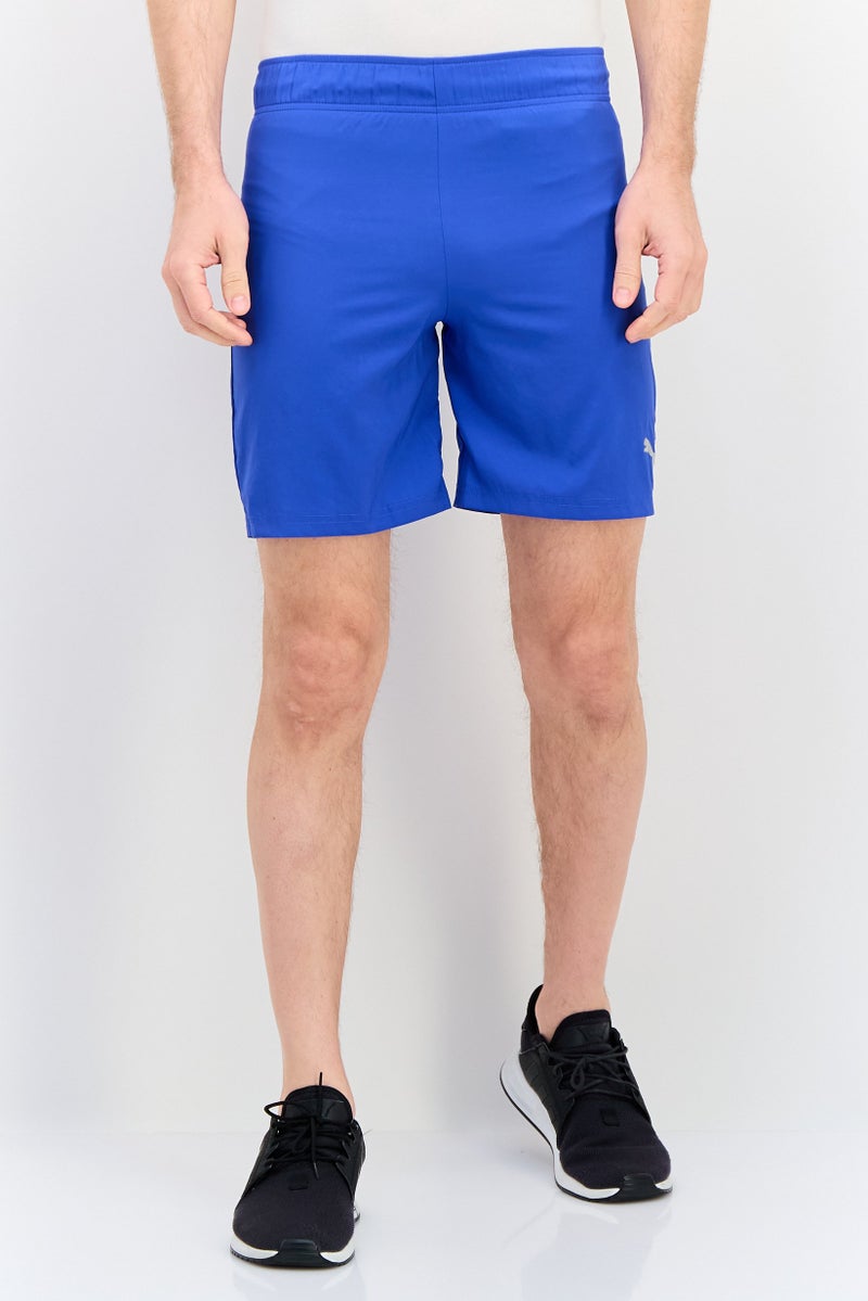 PUMA Men Sportswear Fit Drawstring Training Shorts, Blue - Image 1