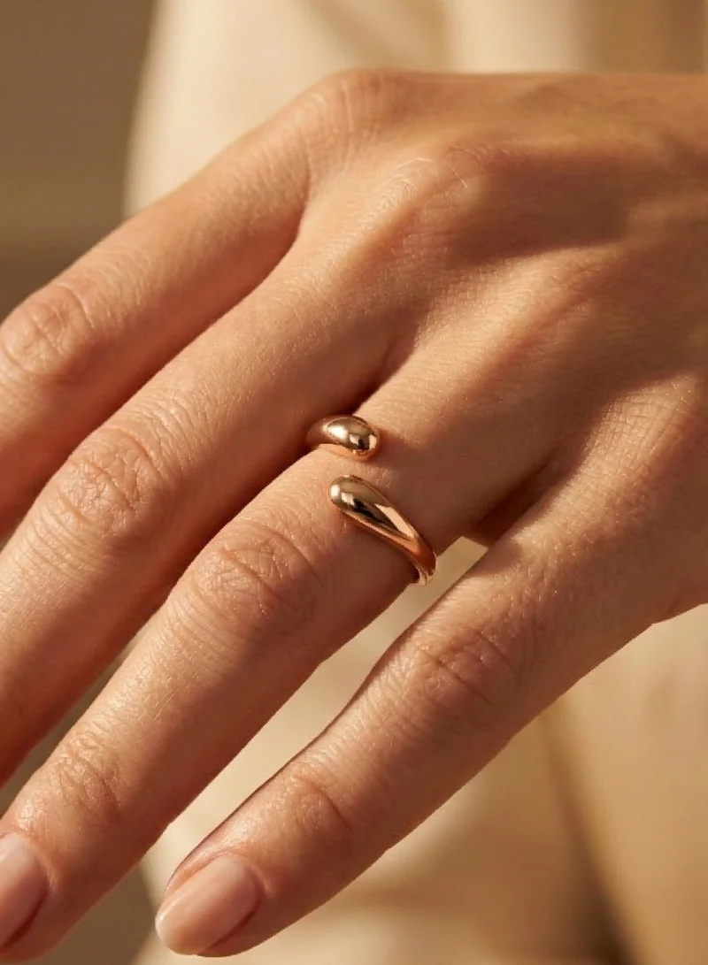 Liu Jo  Liu Jo Halo Rosegold Ring - LJ2389 for Women | Best Price UAE