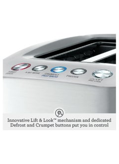 Sage Sage - The Smart Toast 2 Slice Toaster with Extra-Wide Slots & LED Indicator, Brushed Aluminium-UAE Version, 2 Year Manufacturer Warranty  - Image 5