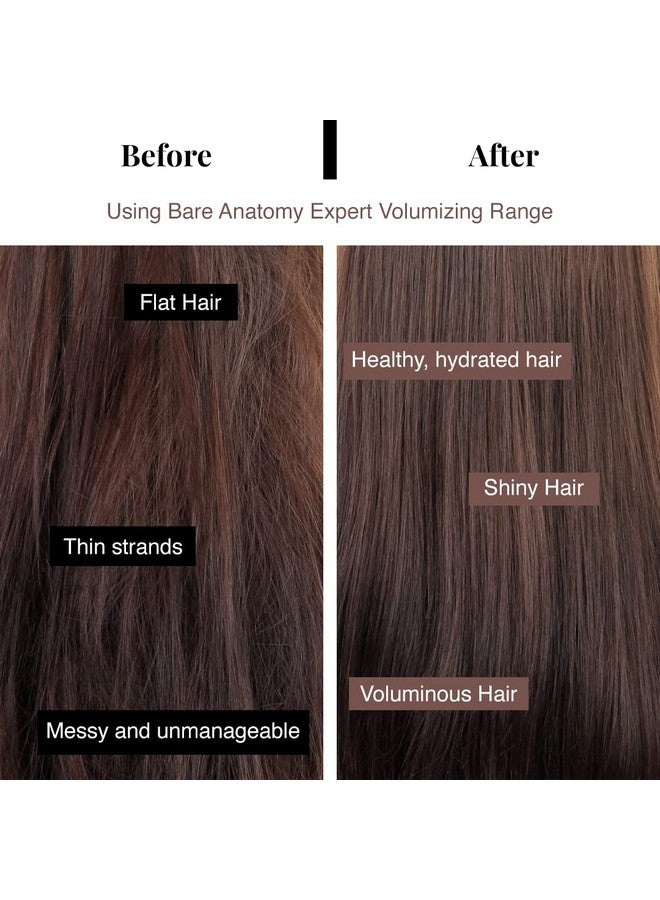 بار_اناتومي مجموعة شامبو وقناع الشعر من Bare Anatomy لزيادة كثافة الشعر | كثافة الشعر حتى 24 ساعة | معزز بالببتيدات وبروتين الحليب الغني | شعر قوي ومرن | خالٍ من البارابين والكبريتات | للنساء والرجال | 250 مل + 250 جرام - Image 5