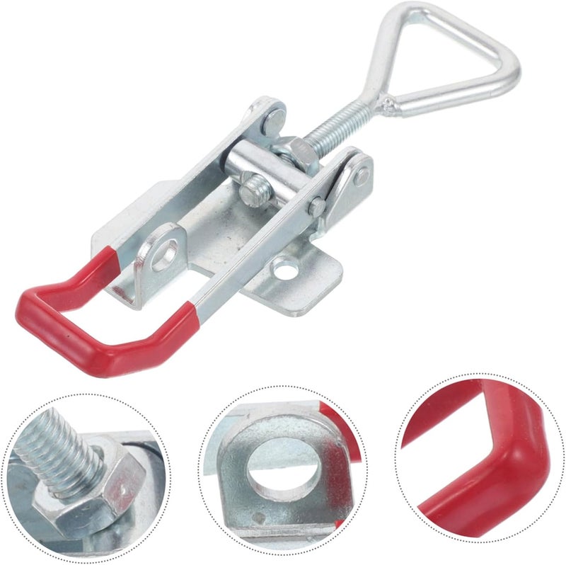 Ciieeo Heavy Duty Toggle Latch Clamp for Box Cases Trailer Doors and Cabinets Galvanized Finish Secure Closure and Easy Use Design for Trailer Parts and Hardware - Image 3