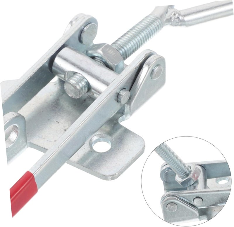 Ciieeo Heavy Duty Toggle Latch Clamp for Box Cases Trailer Doors and Cabinets Galvanized Finish Secure Closure and Easy Use Design for Trailer Parts and Hardware - Image 2