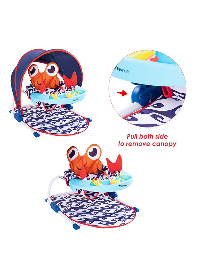 Baby Sit Up Support With Feeding Tray - Blue - pzsku/ZBD02B767CCAACD137F23Z/45/_/1720708209/655de627-2d0b-438b-a245-7c94c01d1645