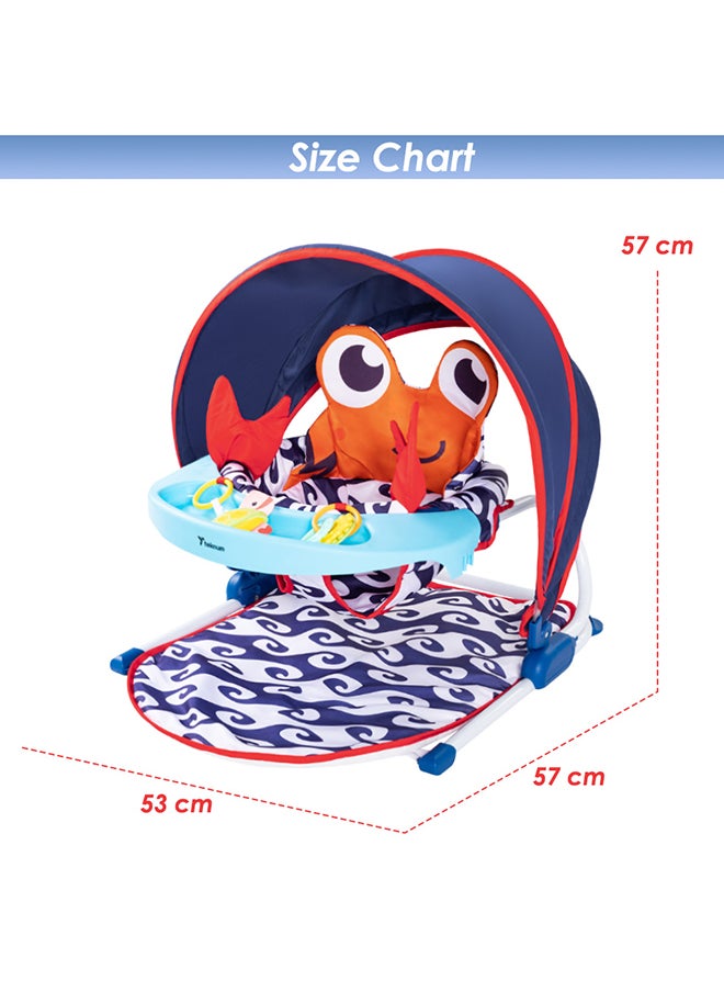 Baby Sit Up Support With Feeding Tray - Blue - pzsku/ZBD02B767CCAACD137F23Z/45/_/1720708210/f9db2cda-ff07-4d35-bf5d-9959b0b0c6c5