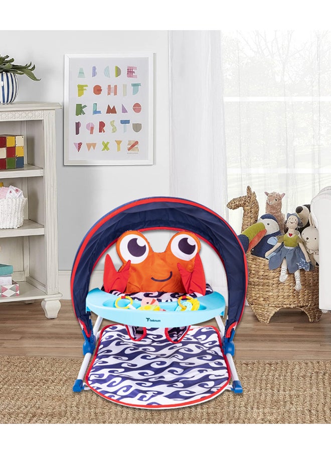 Baby Sit Up Support With Feeding Tray - Blue - pzsku/ZBD02B767CCAACD137F23Z/45/_/1720708212/7bb4b5a0-372a-4bea-b629-9fbfcceb71bd