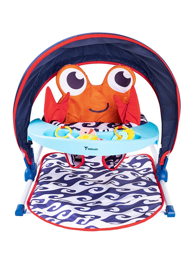 Baby Sit Up Support With Feeding Tray - Blue - pzsku/ZBD02B767CCAACD137F23Z/45/_/1723197735/279fc4a4-8e37-4d31-b649-7fa45b920570