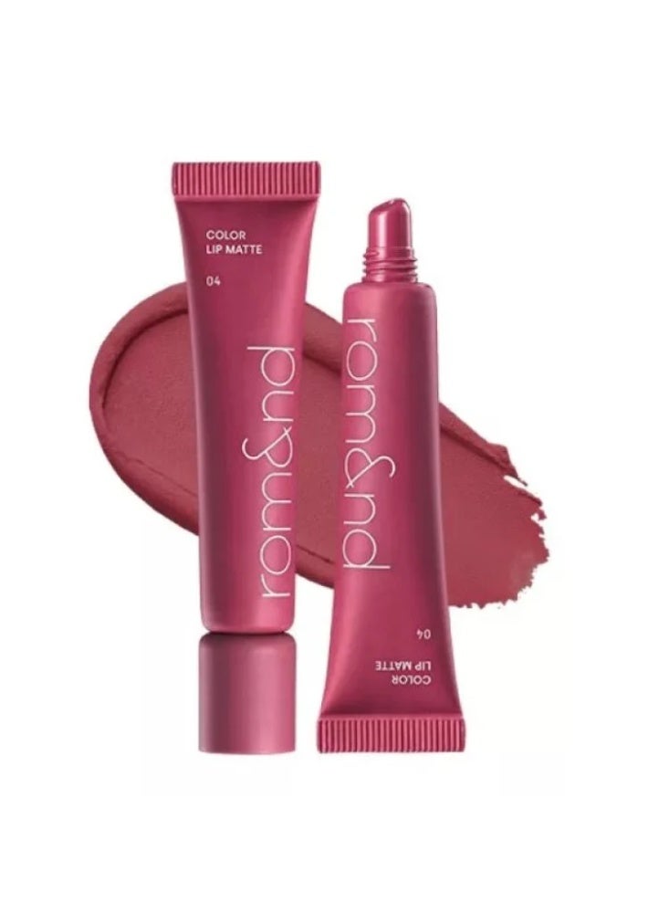 Color Lip Matte Lipstick - Old Cherry 04