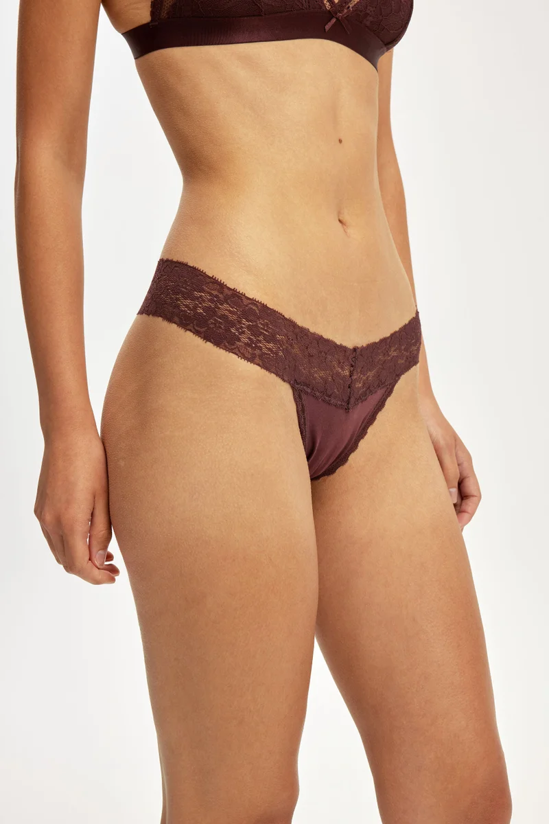 كوتون اون EVERYDAY LACE COMFY G STRING BRIEF