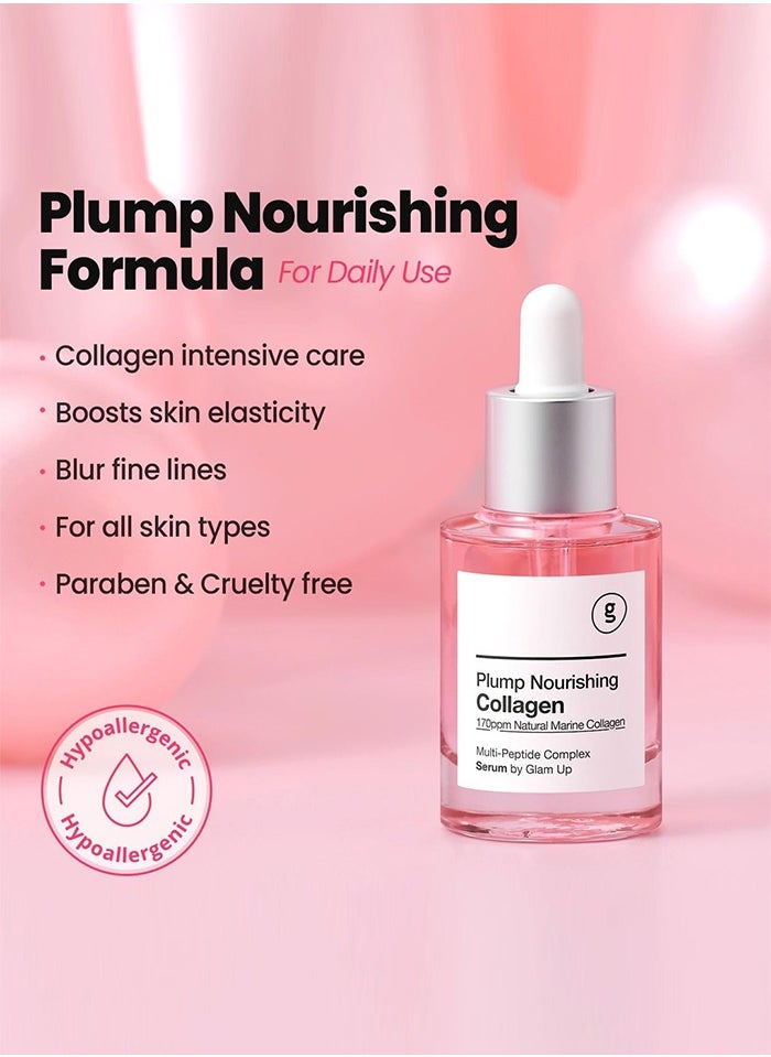 Glam Up - GLAM UP Plump Nourishing Collagen Serum - Image 1