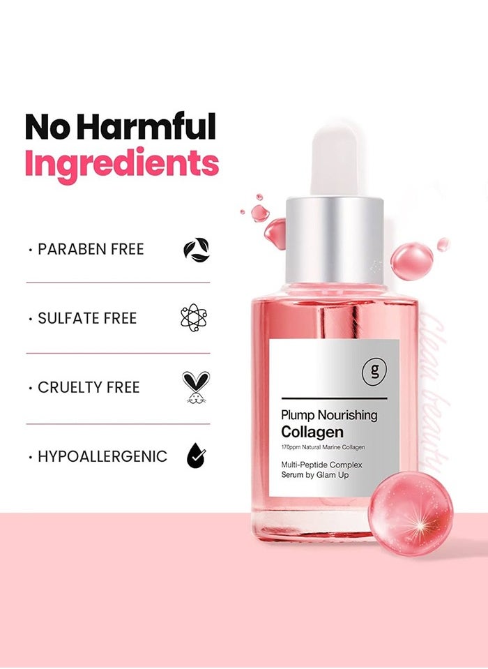 Glam Up - GLAM UP Plump Nourishing Collagen Serum - Image 1