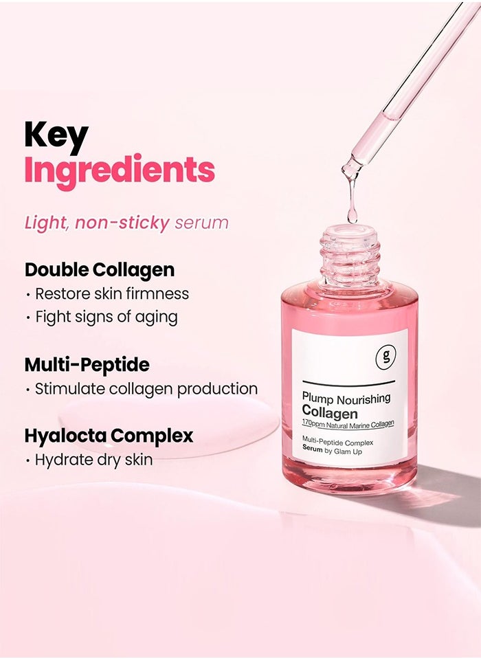 Glam Up - GLAM UP Plump Nourishing Collagen Serum - Image 1