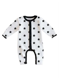 LUAY 100% Cotton Full Sleeves Star Printed Baby Romper,Bodysuit Jumpsuit for Baby Girls & Baby Boy 18-24 M  - Image 4