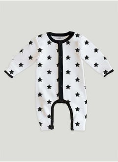 LUAY 100% Cotton Full Sleeves Star Printed Baby Romper,Bodysuit Jumpsuit for Baby Girls & Baby Boy 18-24 M  - Image 3