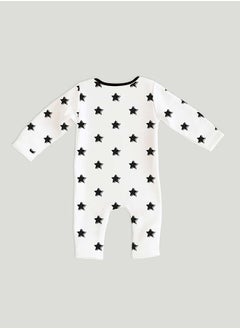 LUAY 100% Cotton Full Sleeves Star Printed Baby Romper,Bodysuit Jumpsuit for Baby Girls & Baby Boy 18-24 M  - Image 2