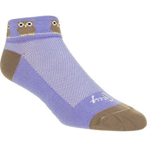SockGuy, Women's Classic Socks - Small/Medium, Owl - Image 1