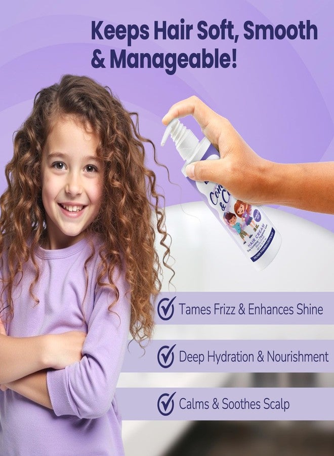 Dr. Fischer Hair Detangler by Dr. Fischer, Cream Leave-In for Children, Rich in Rosemary Oil and Vitamin B5, For an Easy-To-Comb Hair - 11 fl.oz. - Image 4