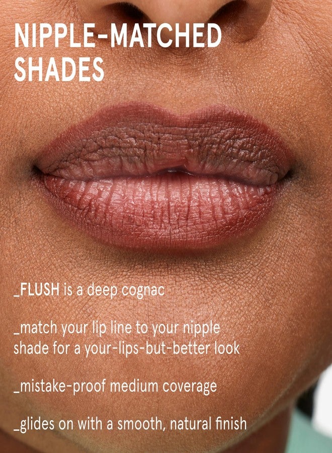 Glossier Lip Line Enhancing Pencil, Creamy Medium Coverage, Flush - Image 3