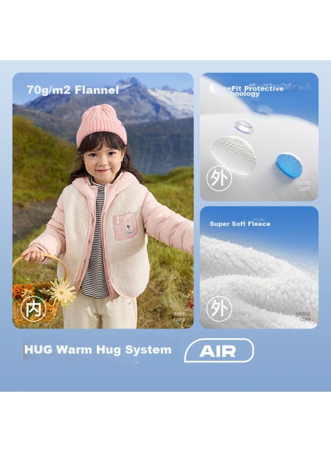 Children'S Clothing, Kids' Down Jacket Two-Piece Set, Boys And Girls Outfit Winter Wear, Hooded Jacket, 208424107237